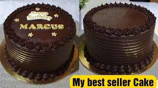How to Make Moist Chocolate Cake with Super rich chocolate Icing| | Best Chocolate Cake| Bake N Roll