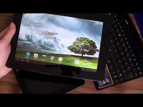 ASUS Transformer Pad TF300T Unboxing and Hands On