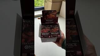 Paramount War Booster packing😍 #tcg #sammelkarten #onepiece