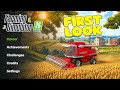 FS26 First Look Farming Simulator 26 First Gameplay 