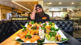 I ATTEMPTED ITALY'S UNBEATEN SUSHI CHALLENGE...GET €1 CASH FOR EVERY PIECE YOU EAT!