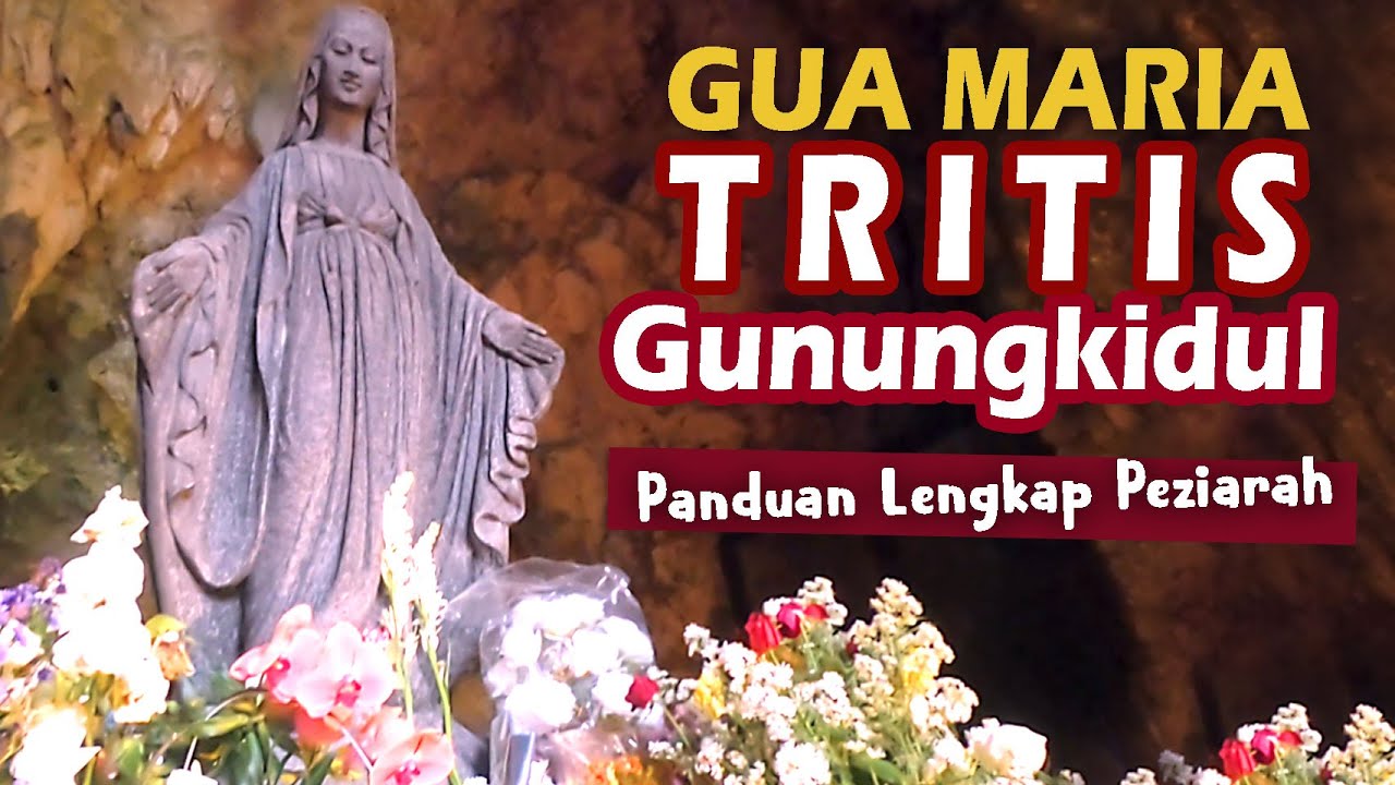 Batu Yang Berbalut Keindahan itu Bernama GUA MARIA TRITIS #gunungkidul #avemaria 