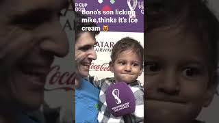 Yasin Bonos Son Licking Mike, Thinks Its Ice Cream