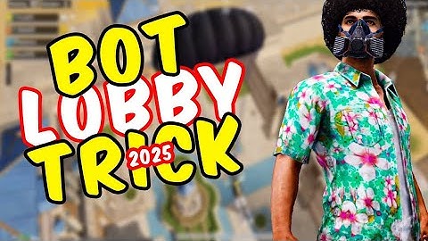PUBG MOBILE NEW 4.1  UPDATE BOT LOBBY 🙂 Trick 2025 #virlvideo 