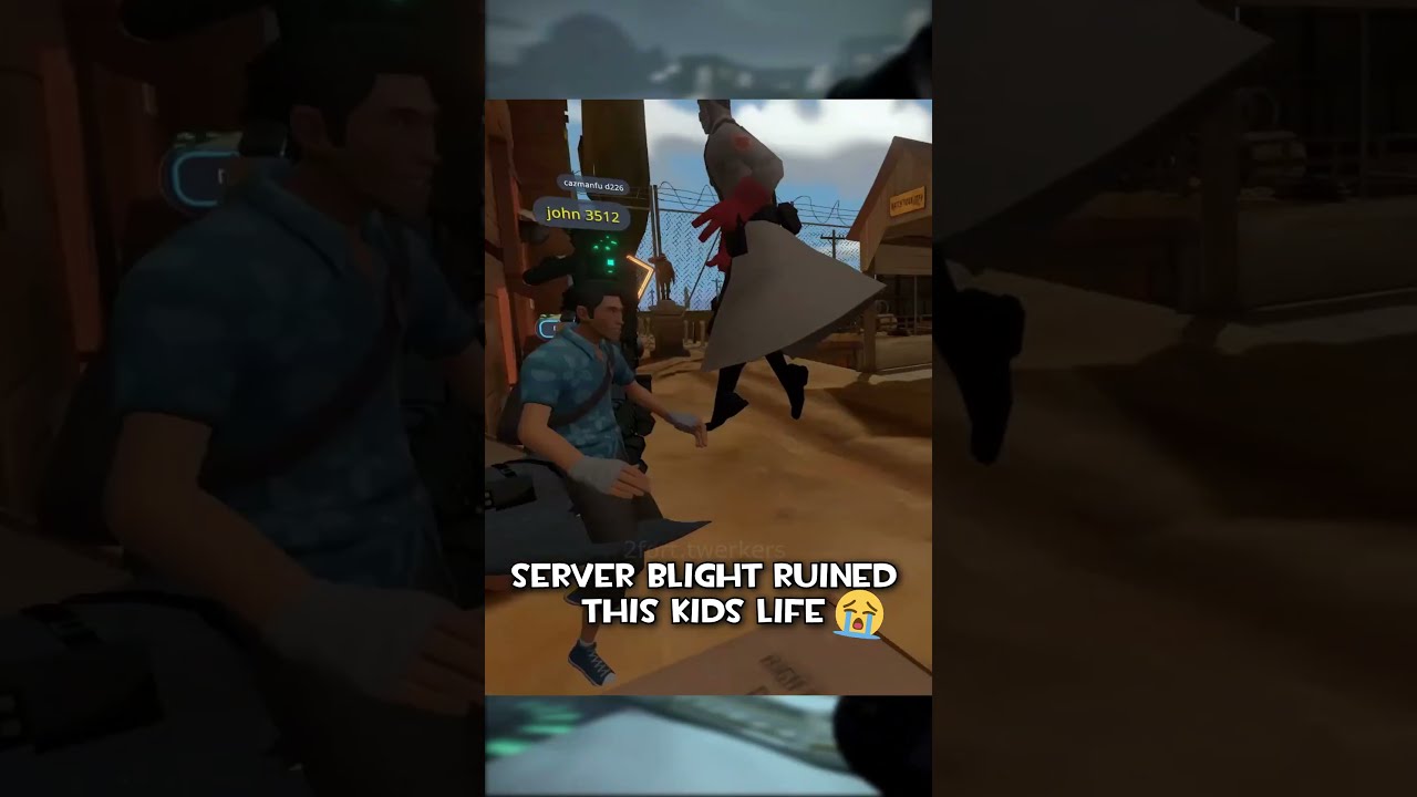 Dude Has Meltdown Over Server Blight Tf2