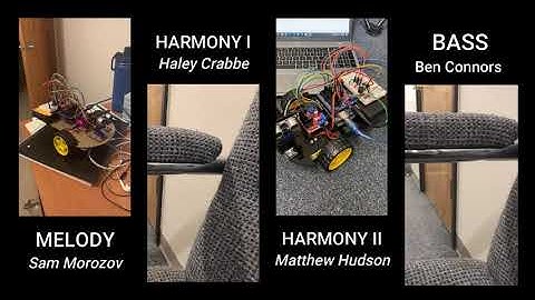 Arduino Robots play "Hedwig