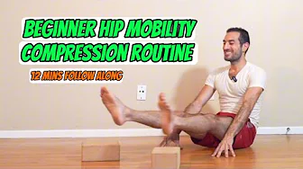 12-Minute Beginner Hip Flexion & Compression Routine | Follow Along
