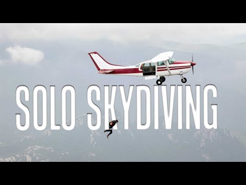 Wie ein Skydiver an einem Wochenende werden | Erster SOLO Sprung