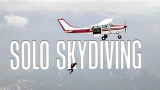How to become a skydiver in one weekend | First SOLO jump