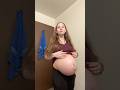 Heavily pregnant bump twins #pregnant #shorts #pregnancy #viral #goviral #shortsfeed #fypシ #foryou