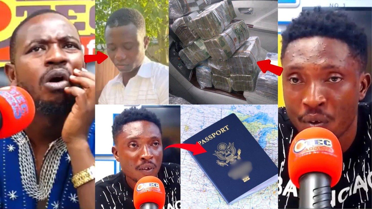 Eiii😳 He took our Ghc89,000 & Gave Us a Făke Visa. Germany Borga & Family got Sçamměd by Fake Agent