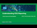 Understanding ESG Reporting