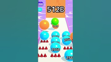 Ball Run 2048 - Gameplay Walkthrough Part 793B Infinity Mode New Best Record 4096AN (iOS, Android)