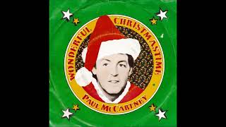 Paul McCartney - Wonderful Christmastime Single Version - Vinyl recording HD