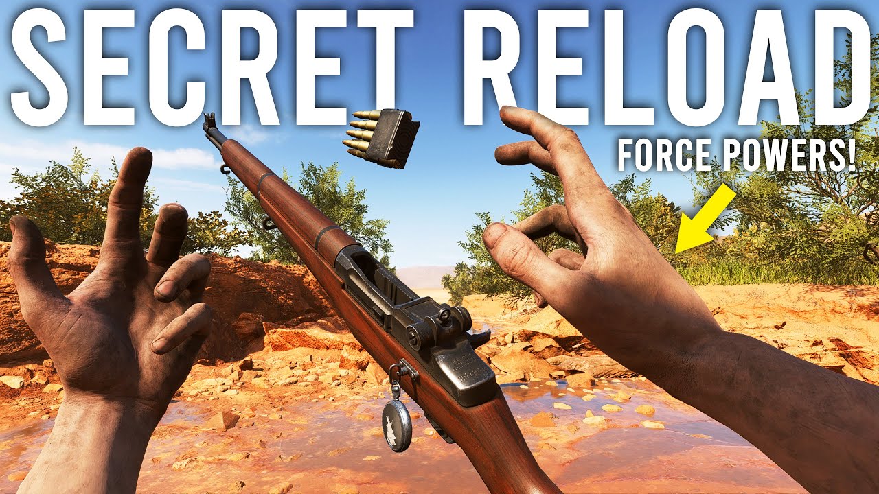 ⁣Battlefield 5 Secret Reload - M1 Garand Telekinesis