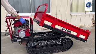 NOZAWAノザワ クローラカート CPU120D最大積載量400kg運搬車 油圧 NOZAWAノザワ クローラカート CPU120D最大積載量400kg運搬車 油圧