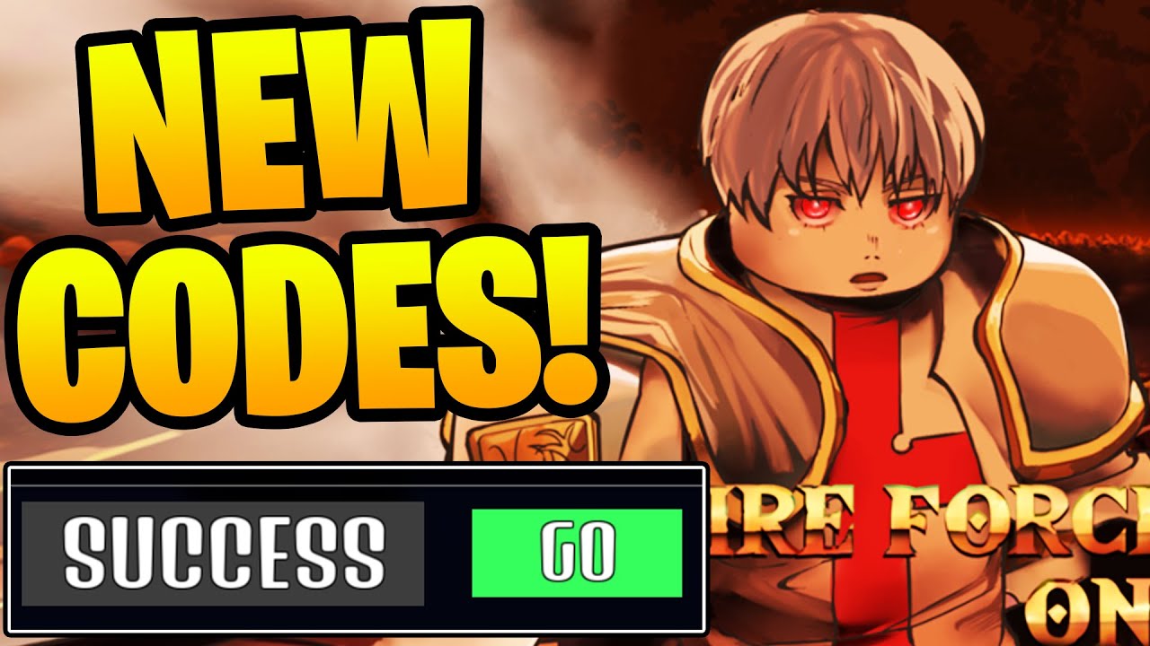 🎃 Update 🎃 FIRE FORCE ONLINE CODES (Today) - ROBLOX FIRE FORCE