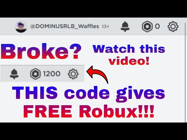 This ROBLOX PROMO CODE Gives ROBUX! (2020) 