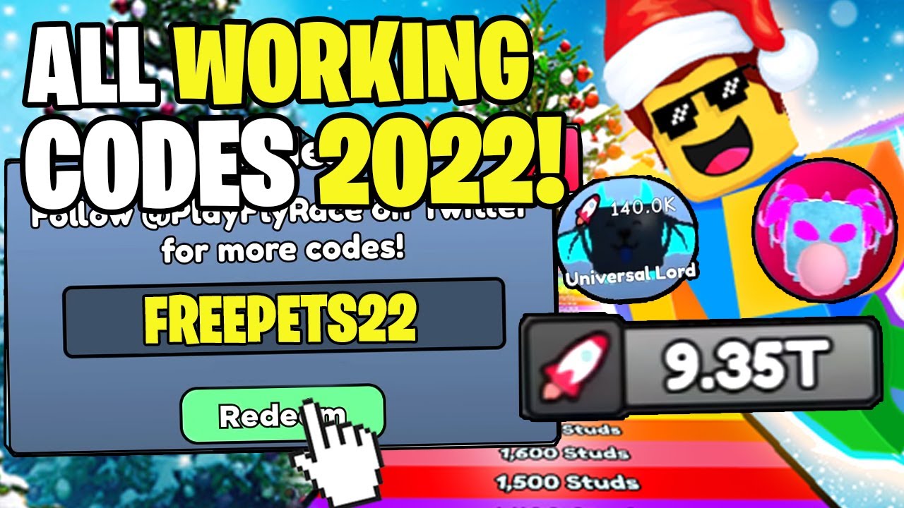 *NEW* ALL WORKING CODES FOR FLY RACE IN 2022! ROBLOX FLY RACE CODES