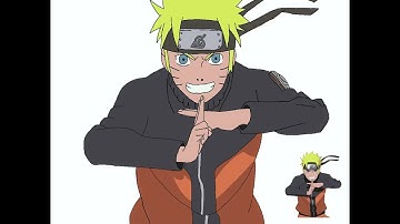 Drawing Naruto (Procreate Timelapse)