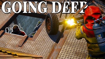 Going DEEP On A Roof Campers BASE - Rust Duo Survival Pt.2 (Ft. Ser Winter)