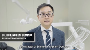 HKU Faculty of Dentistry, Master of Science in Implant Dentistry