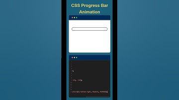 CSS Progress Bar Animation #shorts #trending #ytshorts #youtubeshorts #LearnWithSantosh