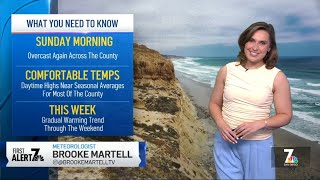 June 7, 2026 | Gradual warming trend this week | San Diego Weather Today