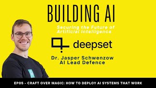 Dr. Jasper Schwenzow (deepset) - Craft Over Magic: How to Deploy AI Systems That Work | EP05