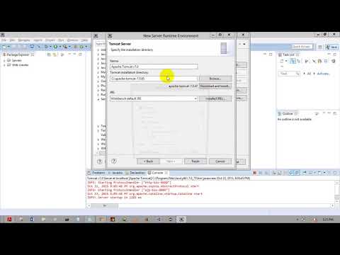 How to setup tomcat 7 server with eclipse in 2 minutes
