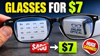 The $7 Glasses Secret Optical Stores Never Tell You   #cheapglasses #moneysavingtips  #eyeglasses