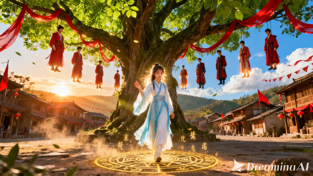 Hàng chục người đàn ông tuấn tú bị treo trên cây chờ người đến mua và cái kết