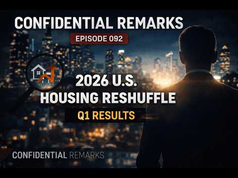 Video thumbnail for The 2026 U.S. Housing Reshuffle (Q1 Data Breakdown).
