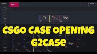 CSGO Gambling- G2Case.com 100$ Case Opening