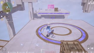 Infinity Nikki: Abandoned District Curio Domain Challenge | Guide the ball to the designated area screenshot 4