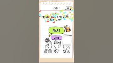 Brain Test 2 - Smith and Joe - Part 2 Level 13 | Android Gameplay Daily