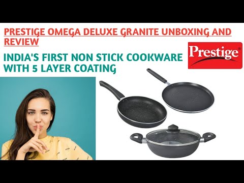 Prestige 300mm Omega Deluxe Granite Omni Non-Stick Dosa Tava/Griddle, 12