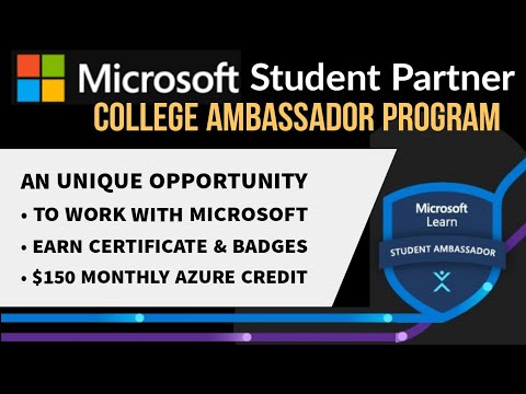 Microsoft Student Ambassador Program | Get Microsoft Certification for ...