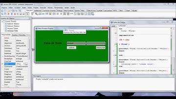 Aula 01 - Curso de Programação em Delphi - Lazarus