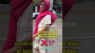 Justin Bieber takes new social media star Ryan Halsa under his wing