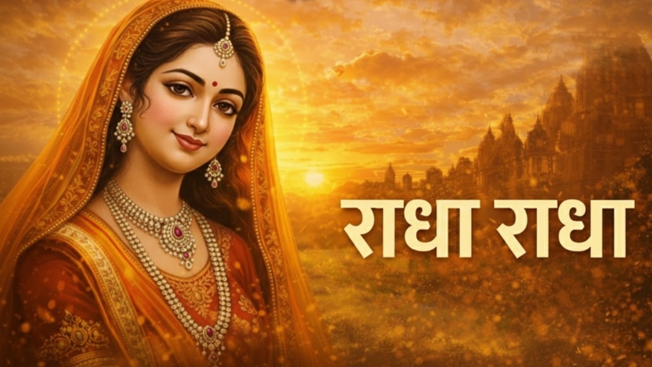 Shri Radha Shri Radha Naam Jap 1008 Baar | श्री राधा श्री राधा नाम जप | Radha Dhun | Radha Jap