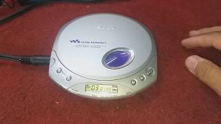 ทดสอบเครื่องเล่นCDพกพาสวยเสียงดีเบสแน่นอ่านกระจายกันสะเทือนดีเยี่ยม SONY D-E351