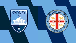 2023-2024 Isuzu Ute A-League - Round 18 - Sydney FC v Melbourne City