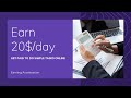 Get Paid To Do Simple Tasks Online! | Earn 20$ daily from this micro freelancing site [Full guide]