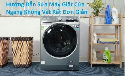 Hướng dẫn sửa máy giặt không vắt do bị tắt thoát nước / Repair washing machine that won