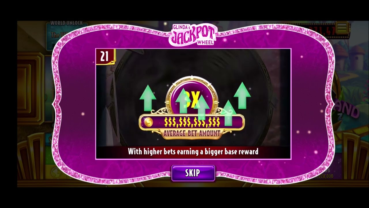 Wizard of Oz Slots - Glinda's Jackpot Wheel - Ad Preview