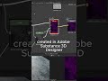 creating a Minecraft diorite texture #minecraft #substance3d #minecrafttexturepacks