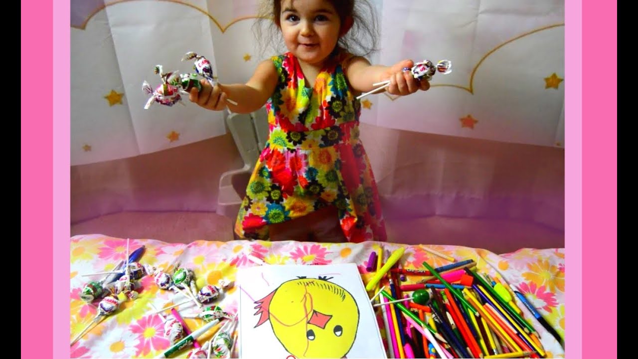 PreSchool Toddler Learn Colors Finger Family Song Lollipop coloring surprise egg mystery play day!!!