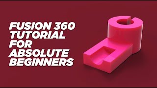 Basic Cad Exercise Tutorial In Autodesk Fusion 360Fusion 360 For Absolute Beginners2020