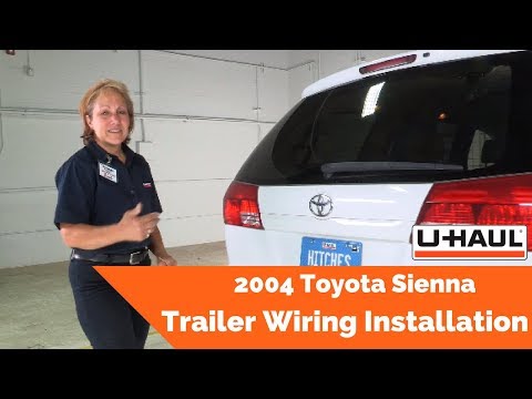 2004 Toyota Sienna Trailer Wiring Installation